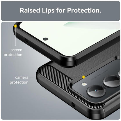 Case for Xiaomi Redmi 15 5G / 15 4G, Techsuit, Carbon, Black