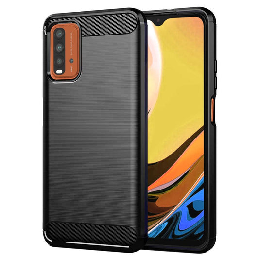 Case for Xiaomi Redmi 9 Power / 9T, Techsuit, Carbon, Black