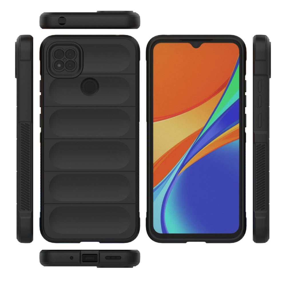 Case for Xiaomi Redmi 9C NFC / 9C, Techsuit, Magic Shield, Black