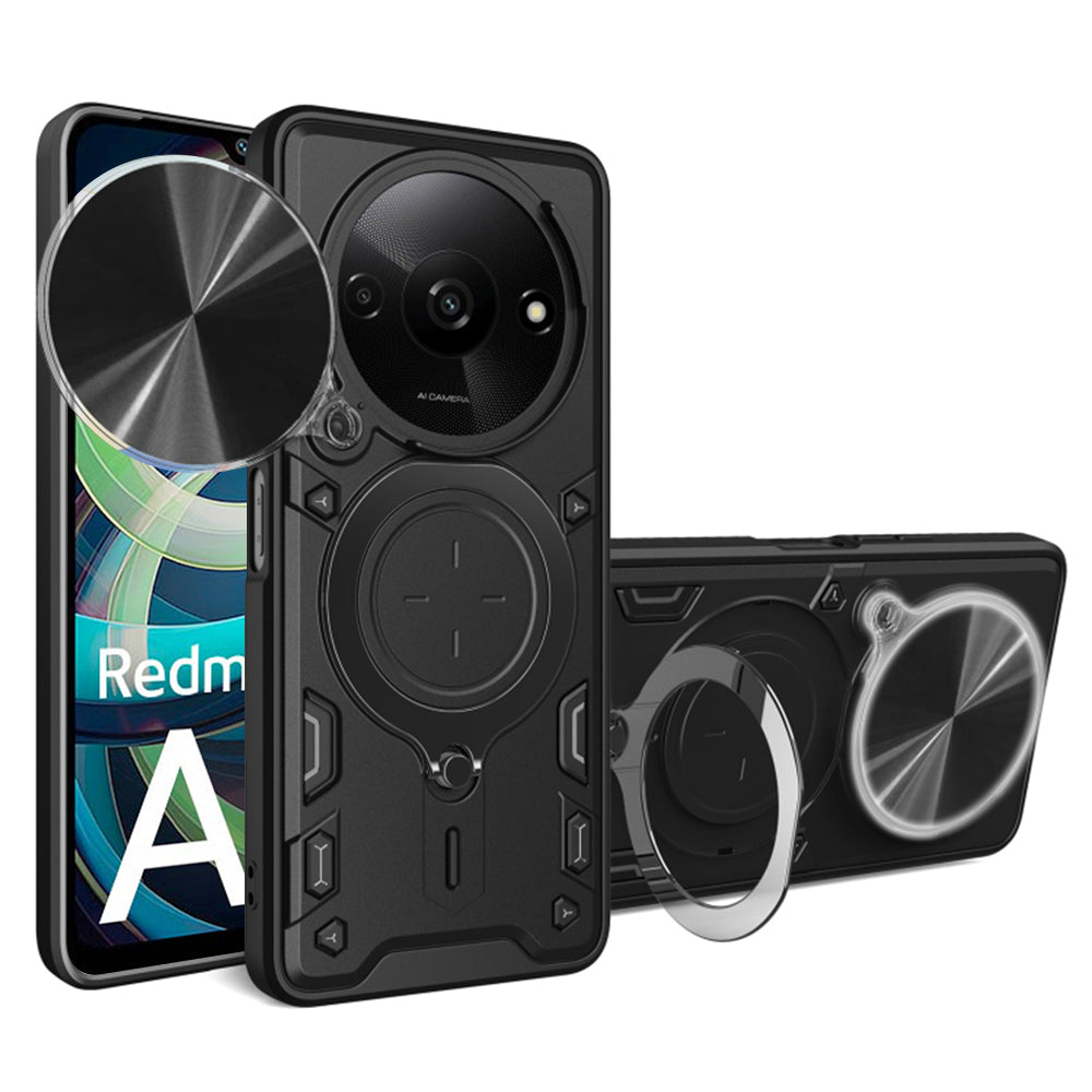 Case for Xiaomi Redmi A3, Techsuit, CamGuard Pro, Black