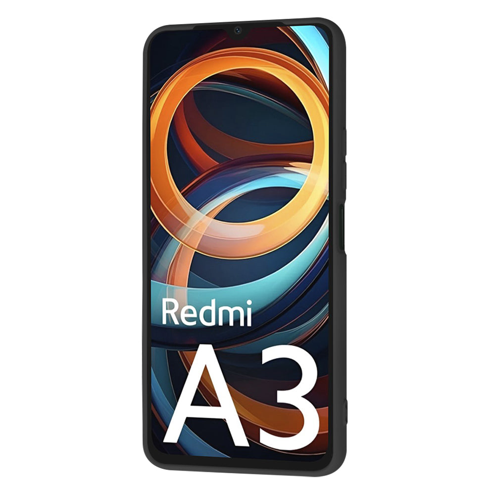 Case for Xiaomi Redmi A3x / A3, Techsuit, SoftFlex, Black