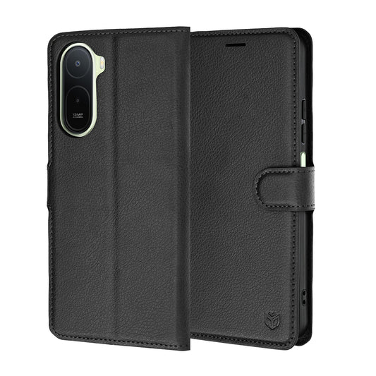 Θήκη για Xiaomi Redmi A7 Pro 4G, Techsuit, Leather Folio, Μαύρο
