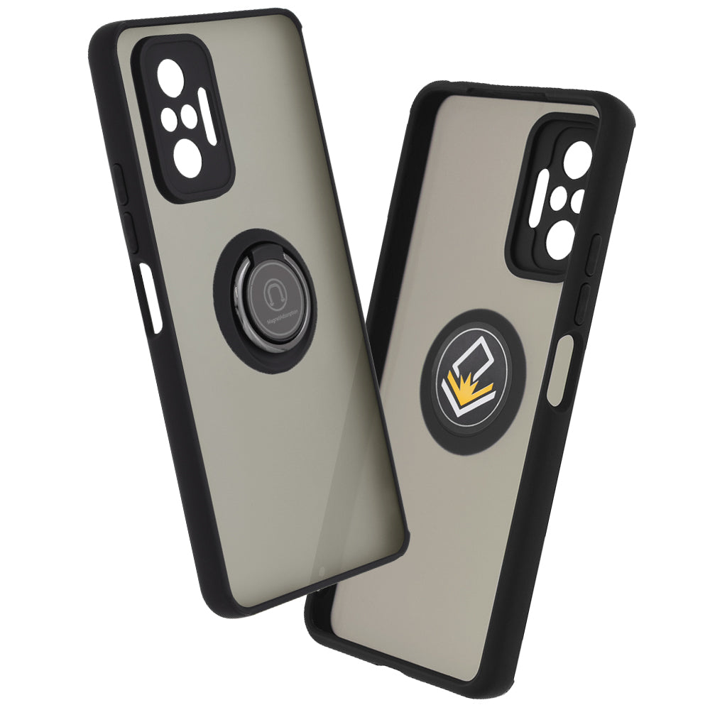 Case for Xiaomi Redmi Note 10 Pro Max / Note 10 Pro, Techsuit, Glinth, Black
