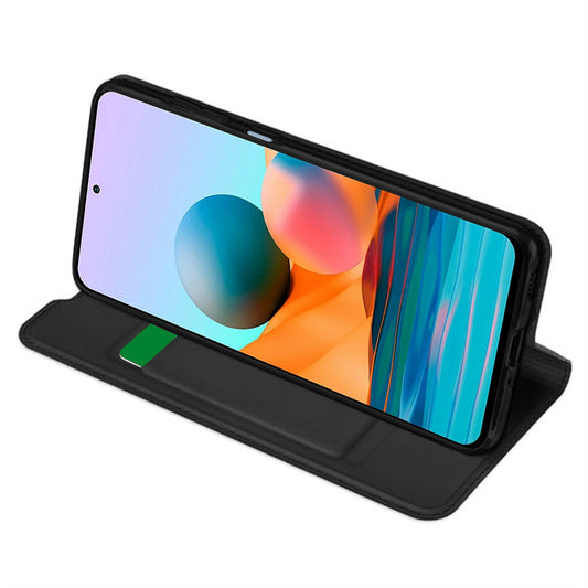 Θήκη για Xiaomi Redmi Note 10 Pro Max / Note 10 Pro, Techsuit, Magskin Book, Μαύρη