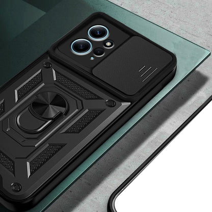Case for Xiaomi Redmi Note 12 4G, Techsuit, CamShield, Black