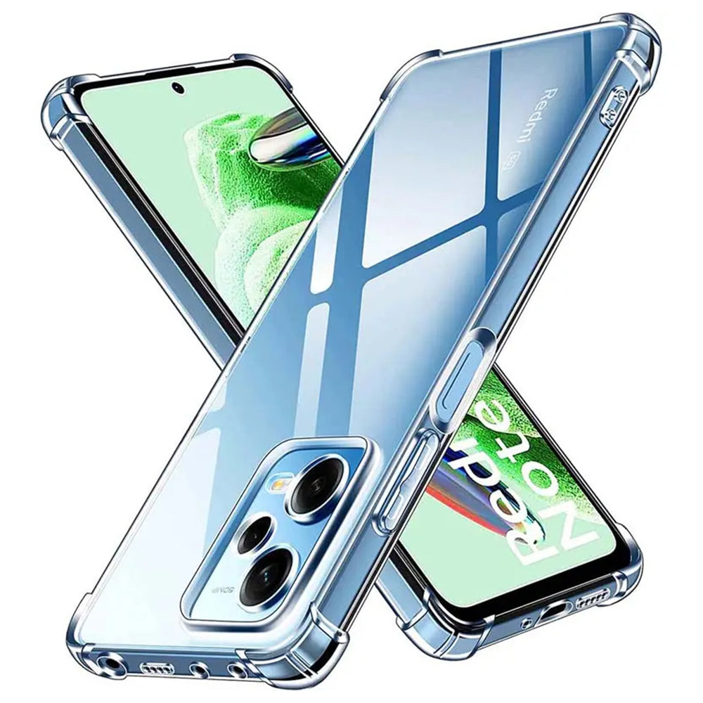 Θήκη για Xiaomi Redmi Note 12 Pro 5G, Techsuit, Ανθεκτική σε Κρούσεις Διαφανής, Διάφανη