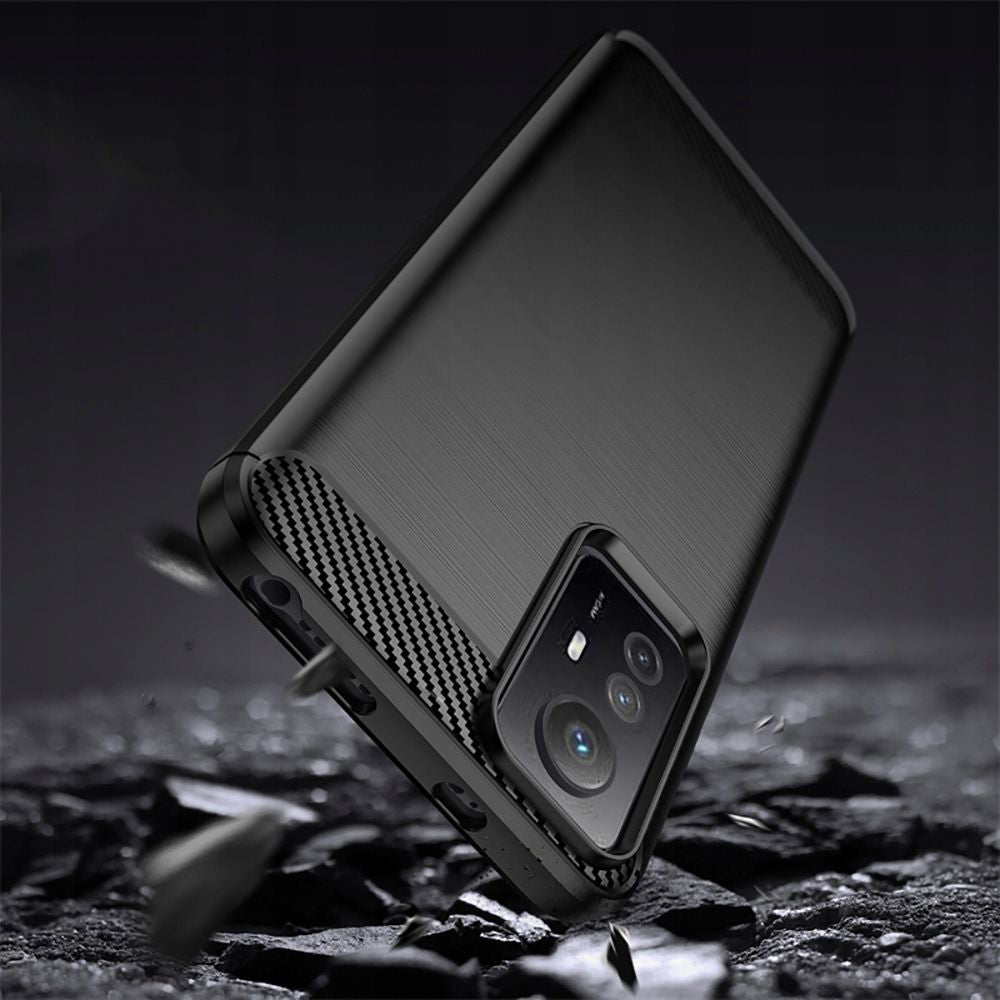 Θήκη για Xiaomi Redmi Note 12S, Techsuit, Carbon, Μαύρο