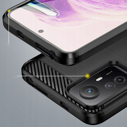Θήκη για Xiaomi Redmi Note 12S, Techsuit, Carbon, Μαύρο