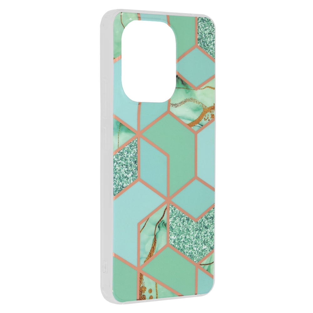 Case for Xiaomi Redmi Note 13 4G, Techsuit, Marble, Green
