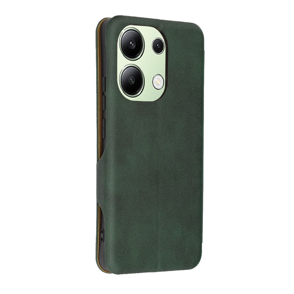 Case for Xiaomi Redmi Note 13 4G, Techsuit, Safe Wallet Plus, Green