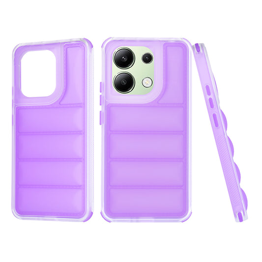 Case for Xiaomi Redmi Note 13 4G, Techsuit, Wave Shield, Purple