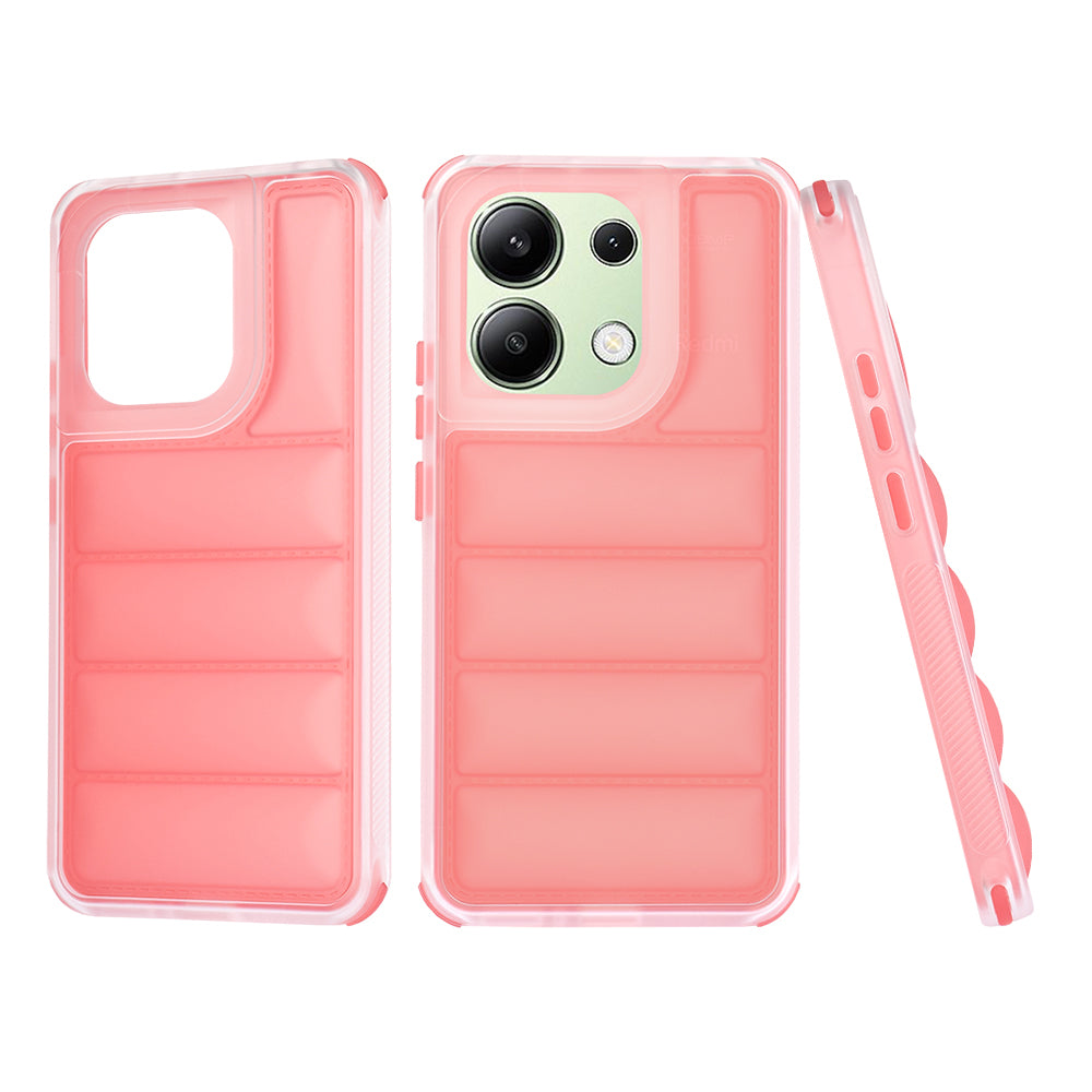Θήκη για Xiaomi Redmi Note 13 4G, Techsuit, Wave Shield, Κόκκινο