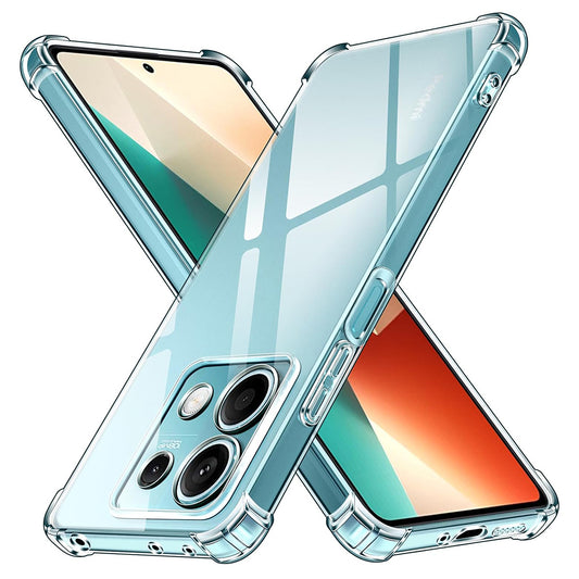 Θήκη για Xiaomi Redmi Note 13 5G, Techsuit, Ανθεκτική σε Κρούσεις Διαφανής, Διάφανη