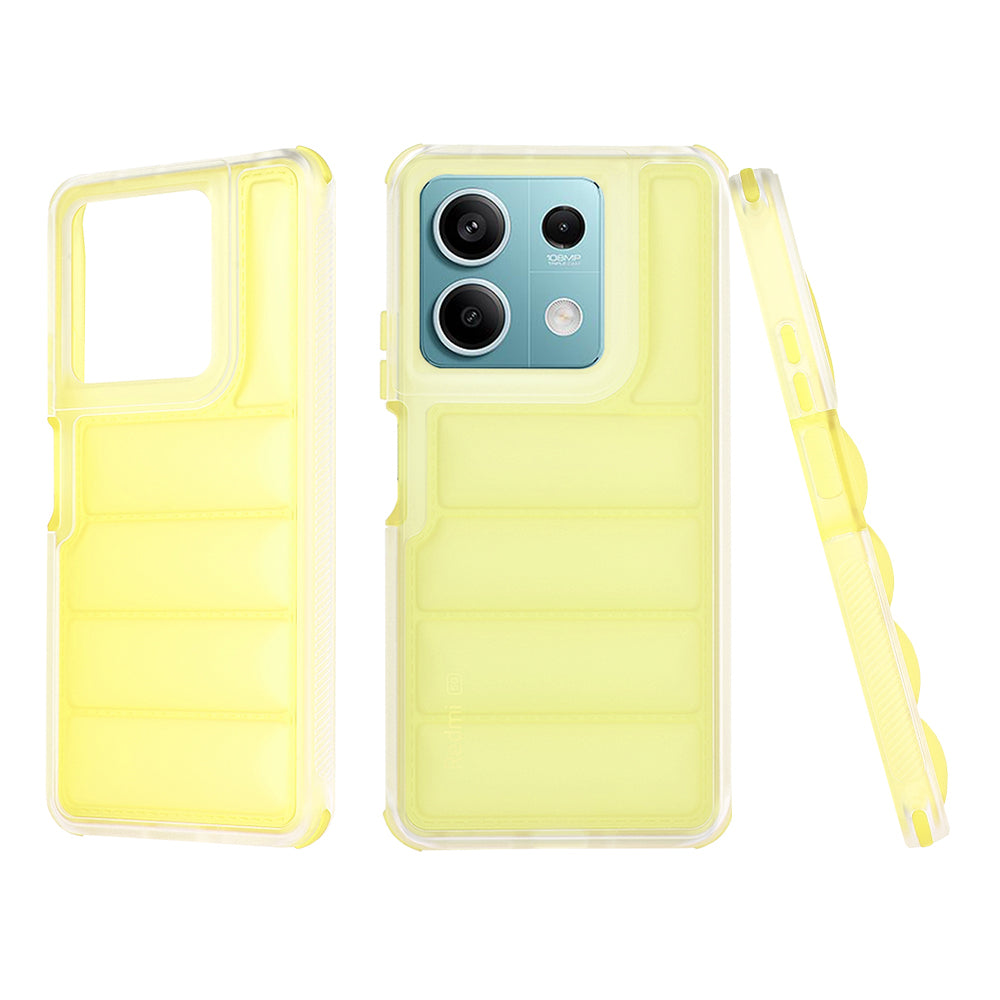 Case for Xiaomi Redmi Note 13 5G, Techsuit, Wave Shield, Yellow