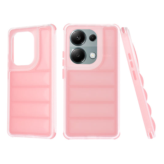 Θήκη για Xiaomi Redmi Note 13 Pro 4G / Poco M6 Pro 4G, Techsuit, Wave Shield, Ροζ
