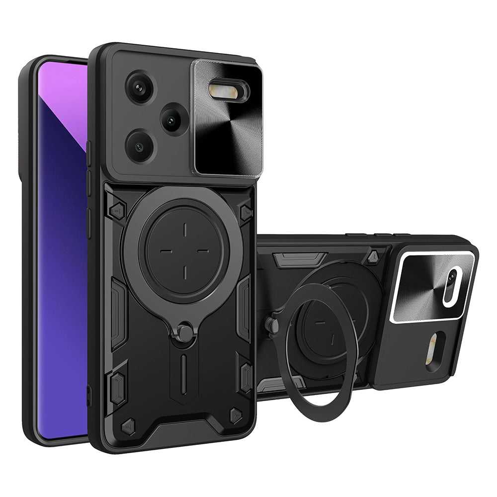 Θήκη για Xiaomi Redmi Note 13 Pro+, Techsuit, CamGuard Pro, Μαύρο