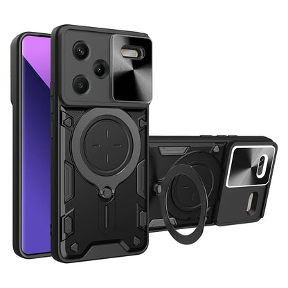 Θήκη για Xiaomi Redmi Note 13 Pro+, Techsuit, CamGuard Pro, Μαύρο