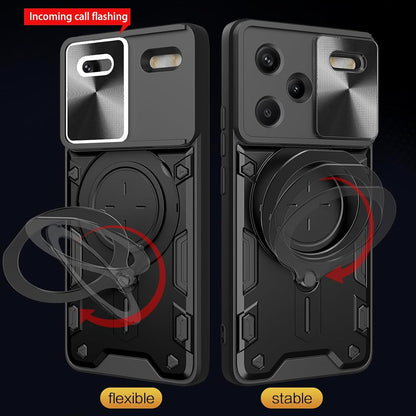 Θήκη για Xiaomi Redmi Note 13 Pro+, Techsuit, CamGuard Pro, Μαύρο