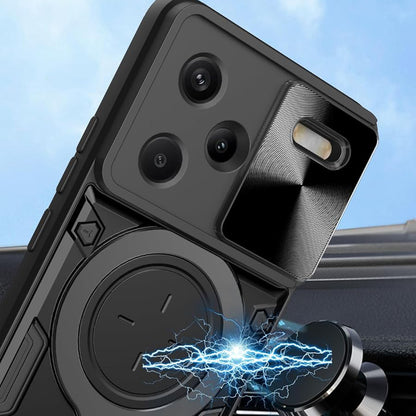 Θήκη για Xiaomi Redmi Note 13 Pro+, Techsuit, CamGuard Pro, Μαύρο