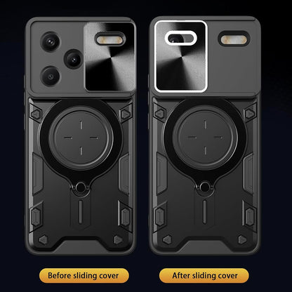 Θήκη για Xiaomi Redmi Note 13 Pro+, Techsuit, CamGuard Pro, Μαύρο
