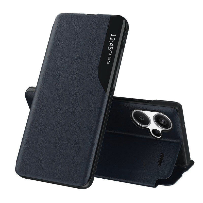 Case for Xiaomi Redmi Note 13 Pro+, Techsuit, eFold, Dark Blue