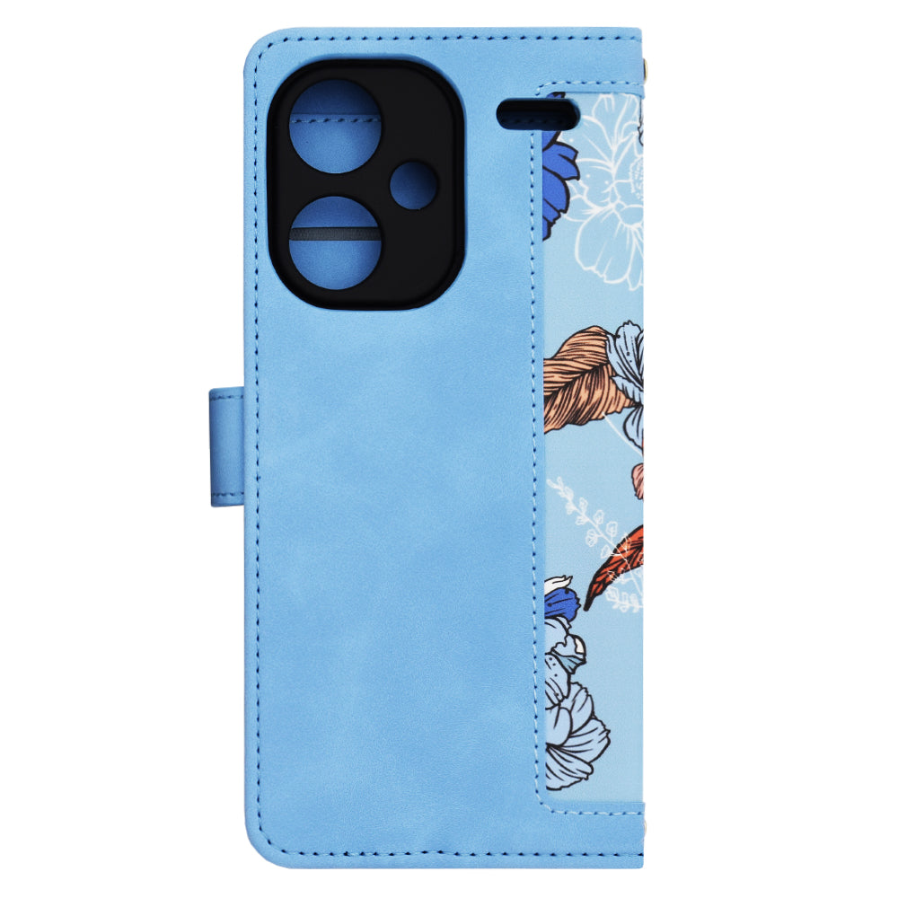 Case for Xiaomi Redmi Note 13 Pro+, Techsuit, FlipCraft, Blue