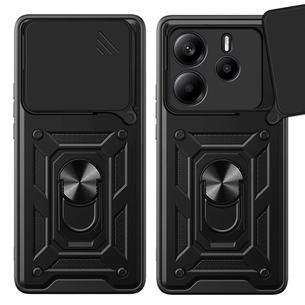 Case for Xiaomi Redmi Note 14 4G (Regional), Techsuit, CamShield, Green