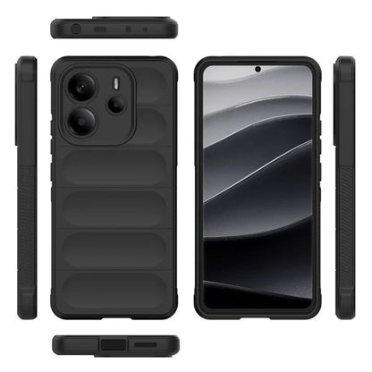 Θήκη για Xiaomi Redmi Note 14 4G (Περιφερειακή), Techsuit, Magic Shield, Μαύρο