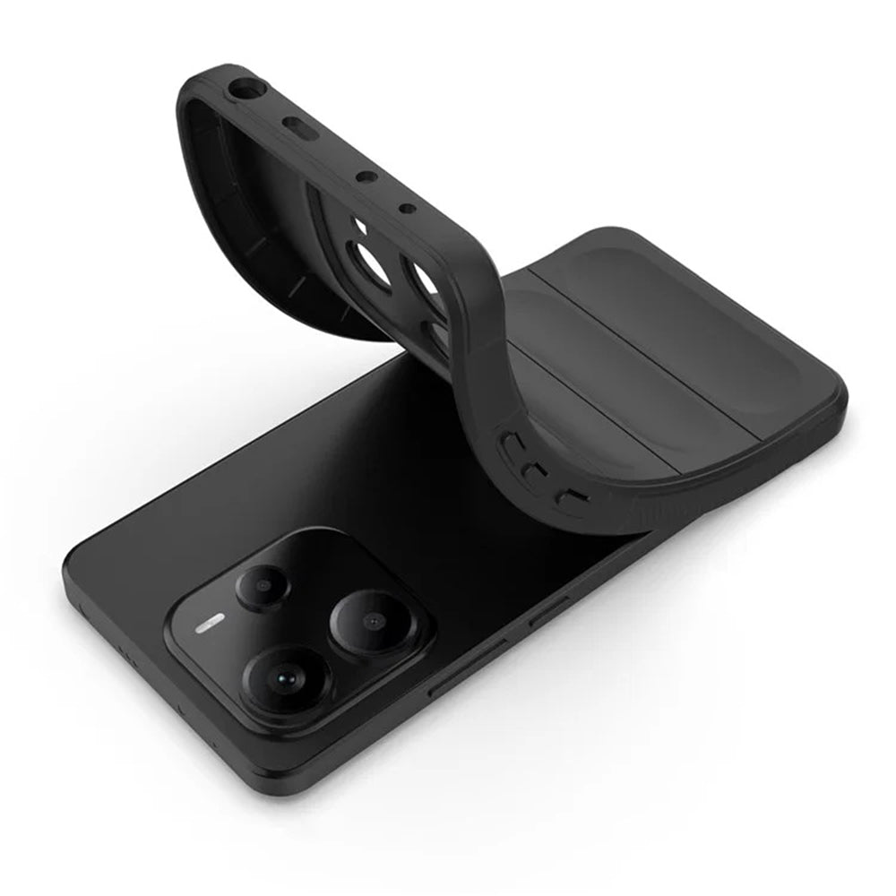 Θήκη για Xiaomi Redmi Note 14 4G (Περιφερειακή), Techsuit, Magic Shield, Μαύρο