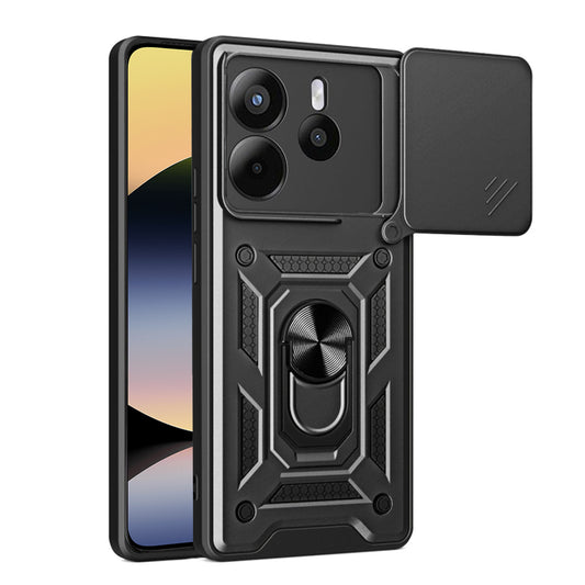 Θήκη για Xiaomi Redmi Note 14 4G (Standard), Techsuit, CamShield, Μαύρο