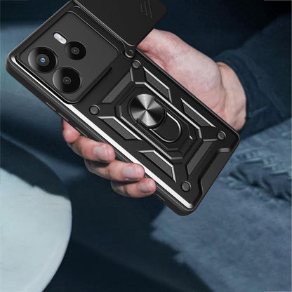 Case for Xiaomi Redmi Note 14 4G (Standard), Techsuit, CamShield, Black