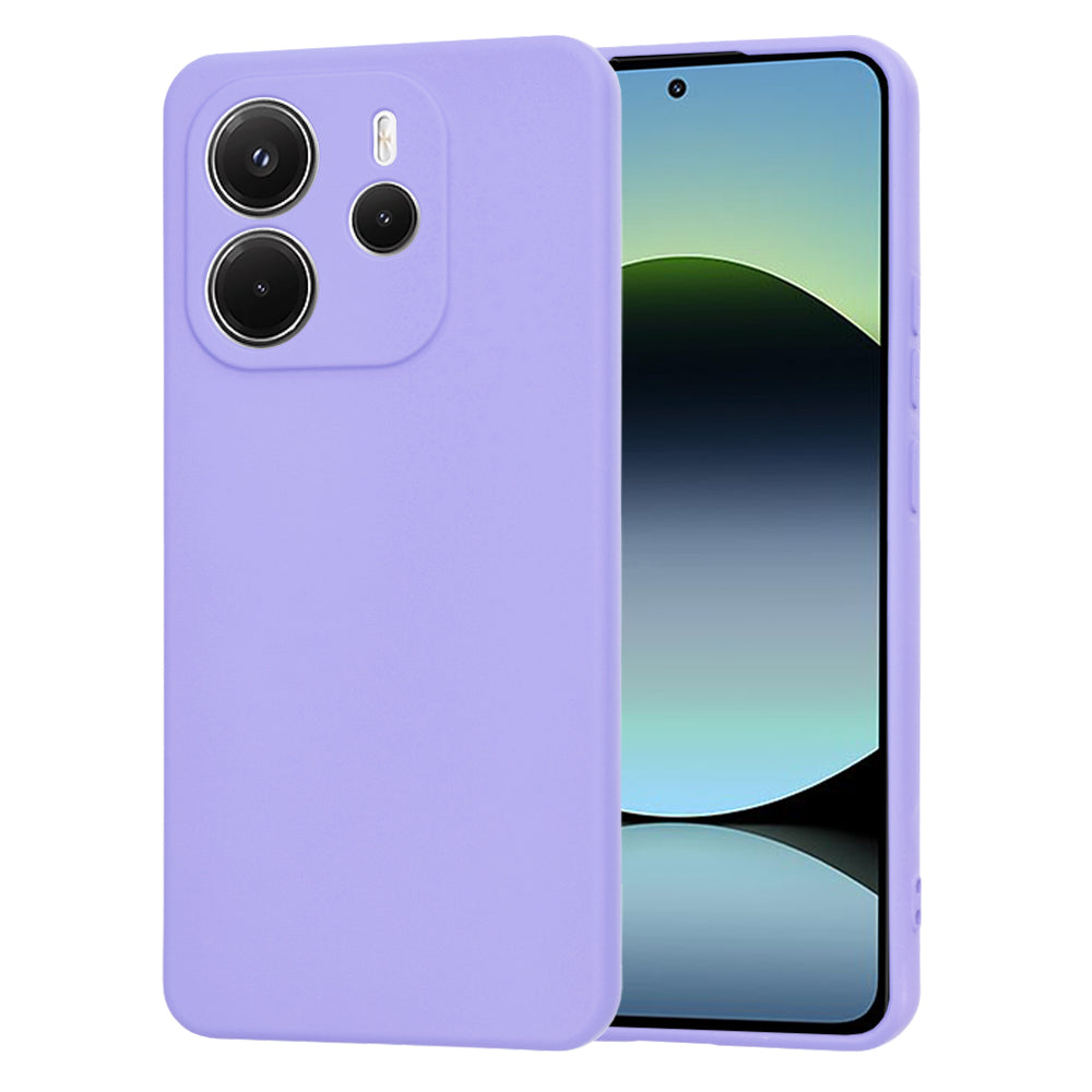 Case for Xiaomi Redmi Note 14 4G (Standard), Techsuit, SoftFlex, Light Purple