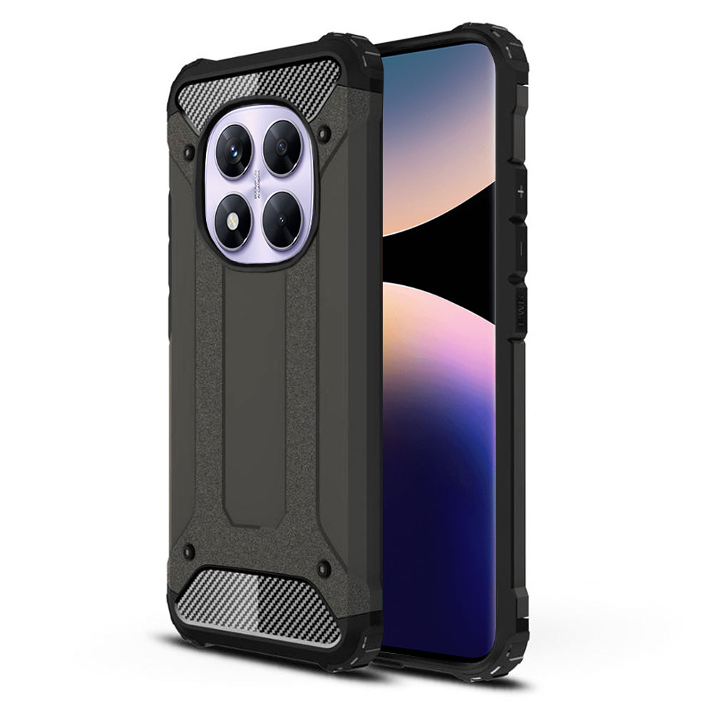 Θήκη για Xiaomi Redmi Note 14 Pro 4G, Techsuit, Hybrid Armor, Μαύρη