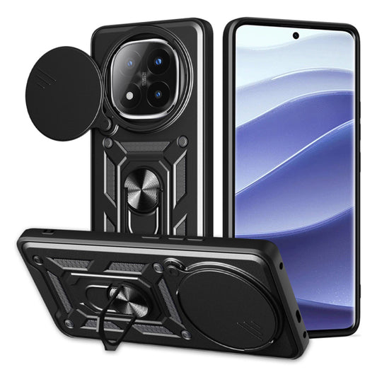 Θήκη για Xiaomi Redmi Note 14 Pro+ 5G, Techsuit, CamShield, Μαύρο