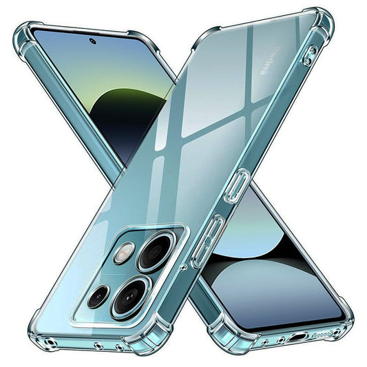 Θήκη για Xiaomi Redmi Note 14S, Techsuit, Ανθεκτική σε Κρούσεις Διαφανής, Διάφανη