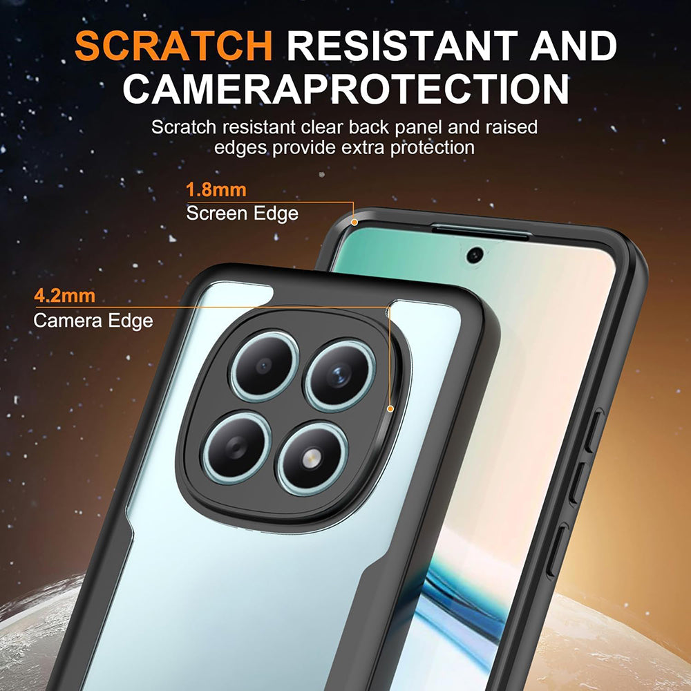 Θήκη για Xiaomi Redmi Note 15 4G, Techsuit, ColorVerse 360, Μαύρη