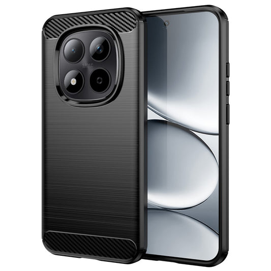 Θήκη για Xiaomi Redmi Note 15 Pro 4G, Techsuit, Καρμπόν, Μαύρη