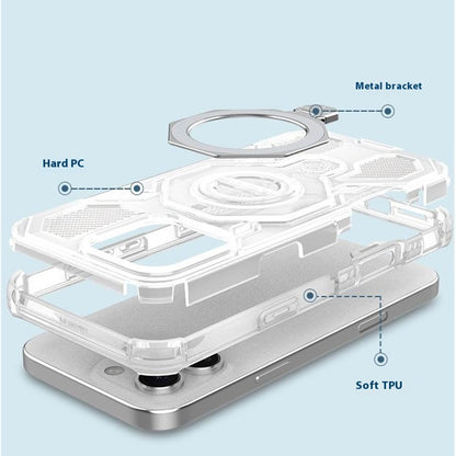 Θήκη για Xiaomi Redmi Note 15 Pro 4G, Techsuit, Carbon Shield Pro, Λευκή