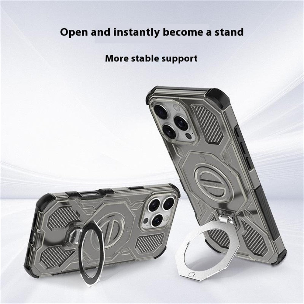 Θήκη για Xiaomi Redmi Note 15 Pro 4G, Techsuit, Carbon Shield Pro, Λευκή