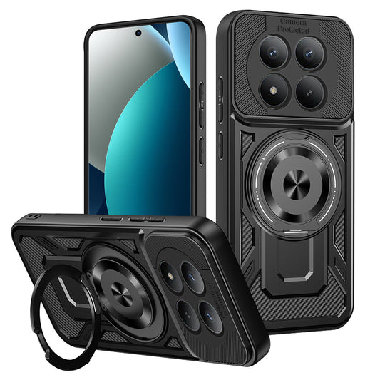 Θήκη για Xiaomi Redmi Note 15 Pro 4G, Techsuit, RuggedCam, Μαύρη