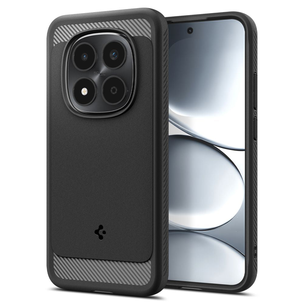 Θήκη για Xiaomi Redmi Note 15 Pro 5G, Spigen, Rugged Armor, Ματ Μαύρη ACS10460