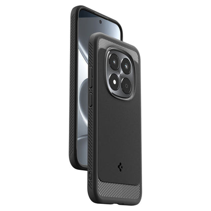 Θήκη για Xiaomi Redmi Note 15 Pro 5G, Spigen, Rugged Armor, Ματ Μαύρη ACS10460