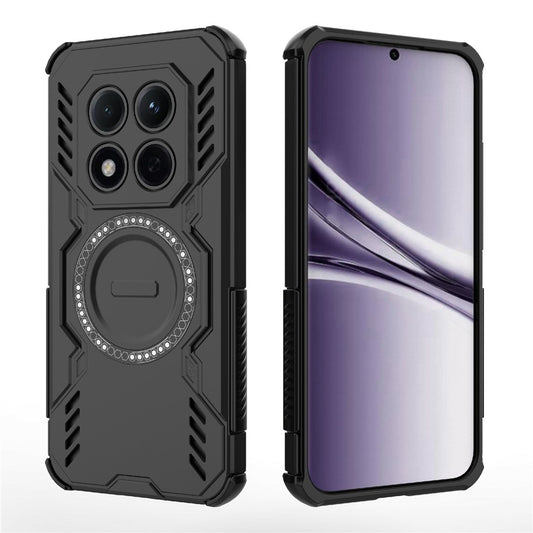 Θήκη MagSafe για Xiaomi Redmi Note 15 Pro 5G, Techsuit, ArmorMag, Μαύρη
