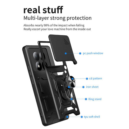Θήκη για Xiaomi Redmi Note 15 Pro 5G, Techsuit, CamShield, Χρυσή