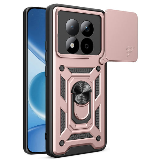 Θήκη για Xiaomi Redmi Note 15 Pro 5G, Techsuit, CamShield, Ροζ Χρυσή
