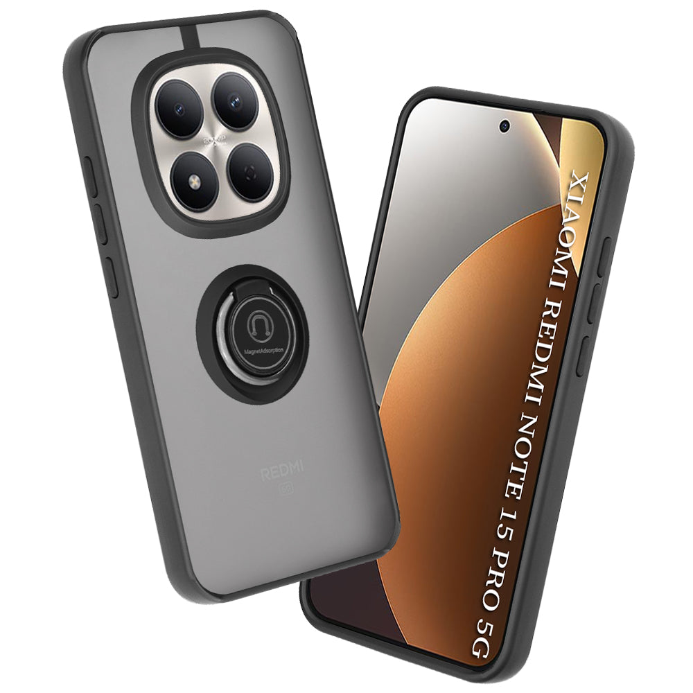 Θήκη για Xiaomi Redmi Note 15 Pro 5G, Techsuit, Glinth, Μαύρη