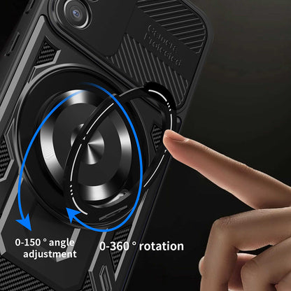 Θήκη για Xiaomi Redmi Note 15 Pro 5G, Techsuit, RuggedCam, Μαύρη