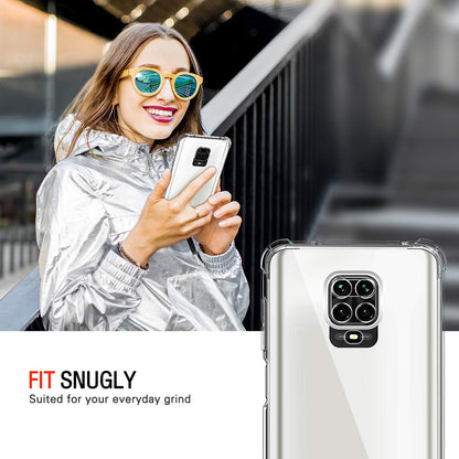 Θήκη για Xiaomi Redmi Note 9S / Note 9 Pro / Note 9 Pro Max, Techsuit, Ανθεκτική σε Κρούσεις Διαφανής, Διαφάνεια
