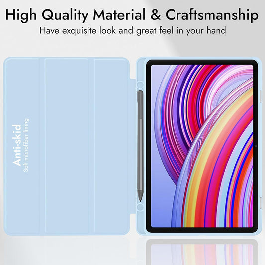 Θήκη για Xiaomi Redmi Pad 2 Pro, Techsuit, Flex Trifold, Μωβ