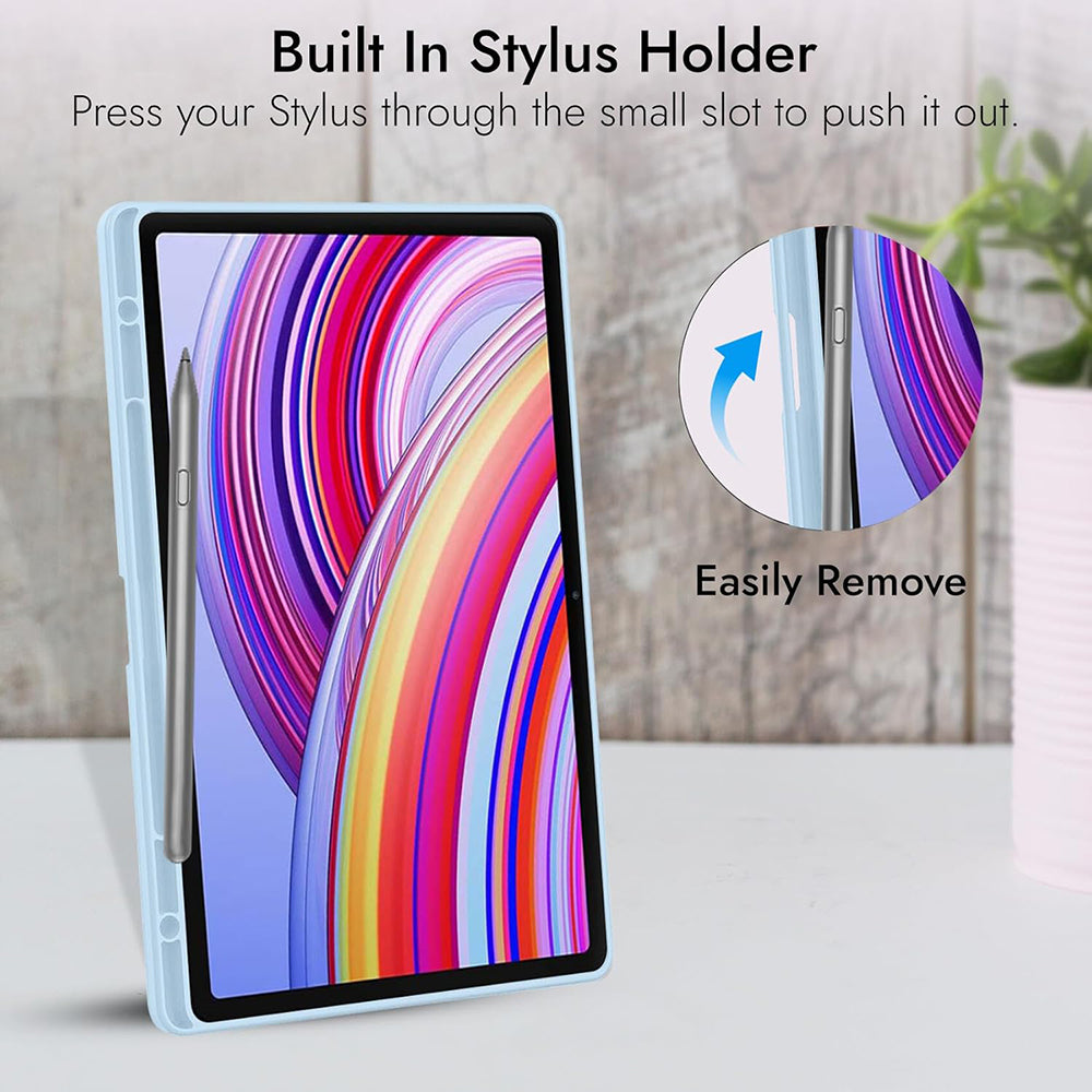 Θήκη για Xiaomi Redmi Pad 2 Pro, Techsuit, Flex Trifold, Ροζ